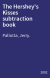 The Hershey's Kisses subtraction book