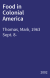 Food in Colonial America
