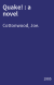 Quake! : a novel