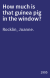 How much is that guinea pig in the window?