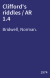 Clifford's riddles / AR 1.4