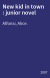 New kid in town : junior novel