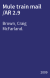 Mule train mail /AR 2.9