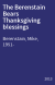 The Berenstain Bears Thanksgiving blessings