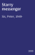 Starry messenger : a book depicting the life of a famous scientist, mathematician, astronomer, philosopher, physicist, Galileo Galilei /AR 4.8