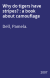 Why do tigers have stripes? : a book about camouflage