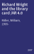 Richard Wright and the library card /AR 4.0