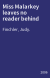 Miss Malarkey leaves no reader behind