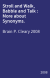 Stroll and Walk, Babble and Talk : More about Synonyms.