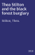 Thea Stilton and the black forest burglary