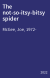 The not-so-itsy-bitsy spider