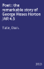 Poet : the remarkable story of George Moses Horton /AR 4.5