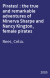 Pirates! : the true and remarkable adventures of Minerva Sharpe and Nancy Kington, female pirates