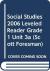 Social Studies 2006 Leveled Reader Grade 1 Unit 3a