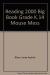 Reading 2000 Big Book Grade K.14 Mouse Mess