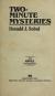 Two-Minute Mysteries (Apple Paperbacks)
