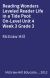 Reading Wonders Leveled Reader Life in a Tide Pool: On-Level Unit 4 Week 3 Grade 3