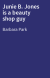Junie B. Jones is a beauty shop guy