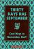 Thirty Days Has September Cool Ways to Remember Stuff