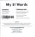 My Sl Words