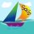 Rigby Sails First Wave Leveled Reader This Is for Me, Satellite