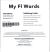 My Fl Words More Consonants, Blends, and Diagraphs