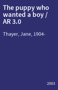 The puppy who wanted a boy / AR 3.0