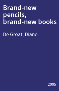 Brand-new pencils, brand-new books