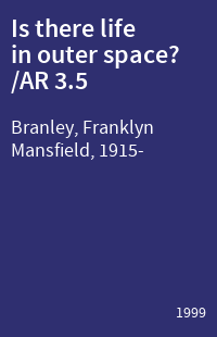 Is there life in outer space? /AR 3.5