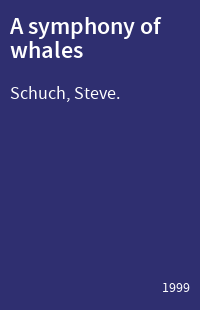 A symphony of whales