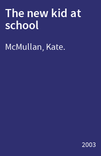 The new kid at school