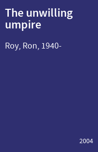 The unwilling umpire
