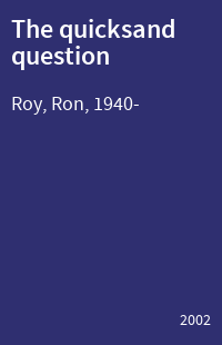 The quicksand question