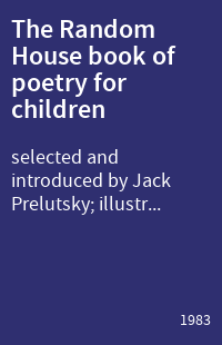 The Random House book of poetry for children