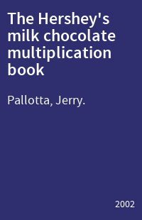 The Hershey's milk chocolate multiplication book