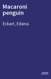 Macaroni penguin