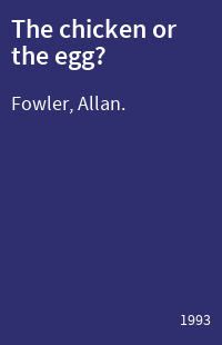 The chicken or the egg?