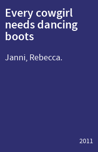 Every cowgirl needs dancing boots