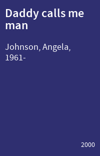 Daddy calls me man