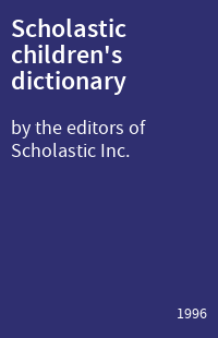 Scholastic children's dictionary
