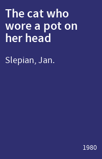 The cat who wore a pot on her head