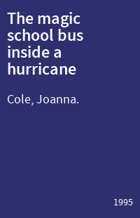 The magic school bus inside a hurricane
