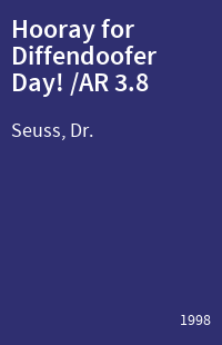 Hooray for Diffendoofer Day! /AR 3.8