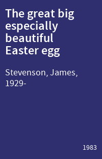 The great big especially beautiful Easter egg