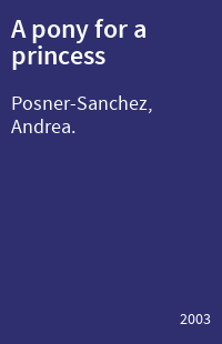 A pony for a princess