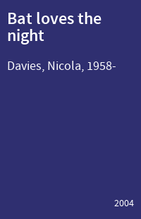 Bat loves the night