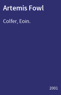Artemis Fowl