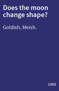 Does the moon change shape?