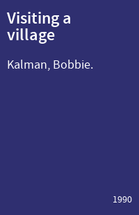Visiting a village
