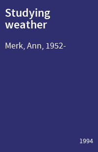 Studying weather